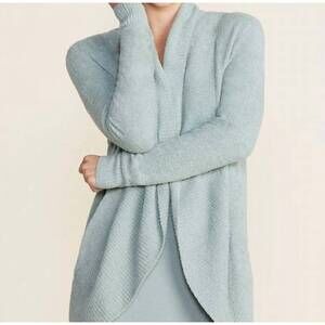 NEW BAREFOOT DREAMS cozychic lite circle cardigan in beach glass